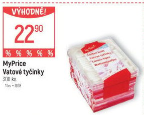 Vatové tyčinky My Price