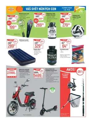 akční leták Globus 4.6.2025-10.6.2025