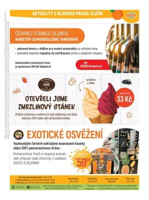 akční leták Globus 4.6.2025-10.6.2025