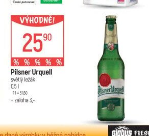 Pilsner Urquell světlý ležák