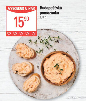 Budapešťská pomazánka Globus