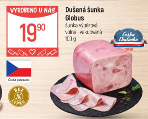 Šunka dušená výběrová Globus
