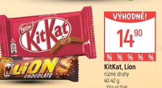 Tyčinka Lion Nestlé