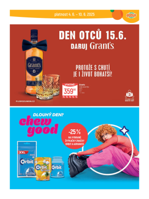 akční leták Globus 4.6.2025-10.6.2025