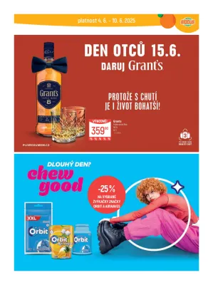 akční leták Globus 4.6.2025-10.6.2025