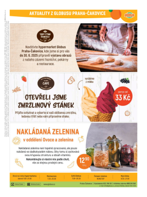 akční leták Globus 4.6.2025-10.6.2025