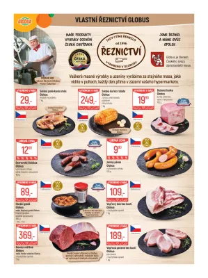 akční leták Globus 4.6.2025-10.6.2025