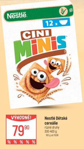 Cereálie Cini Minis Nestlé