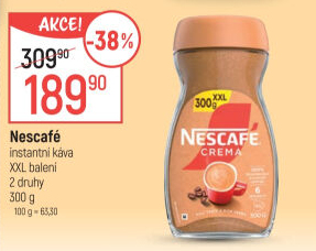 Instantní káva Nescafé Classic Crema