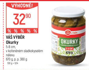 Okurky Váš Výběr