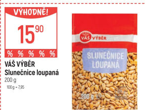 Slunečnice loupaná Váš Výběr
