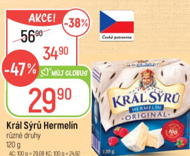 Sýr Hermelín Král sýrů