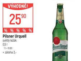 Pivo Pilsner Urquell