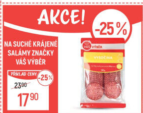 Salám Vysočina Váš Výběr