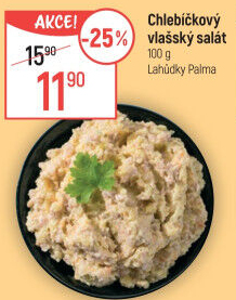 Salát vlašský chlebíčkový