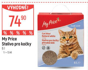 Stelivo pro kočky My Price