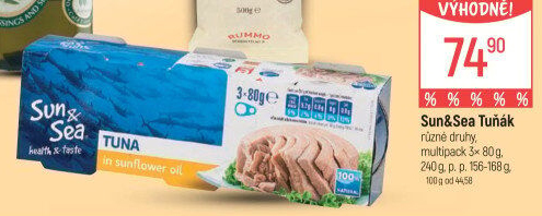 Tuňák steak v oleji Sun&