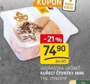 Kuřecí čtvrtky Vodňanské kuře