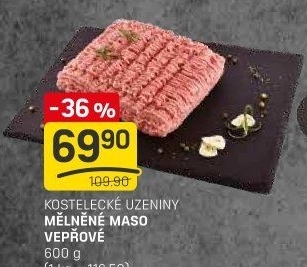 Maso mleté vepřové Kostelecké uzeniny
