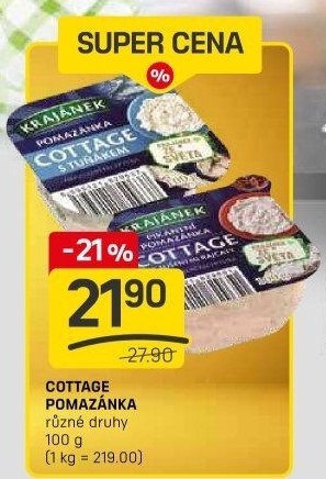 Pomazánka Cottage Krajánek