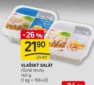 Salát vlašský Lahůdky Vavřík