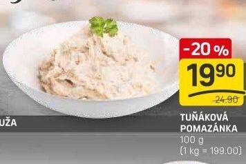 Tuňáková pomazánka