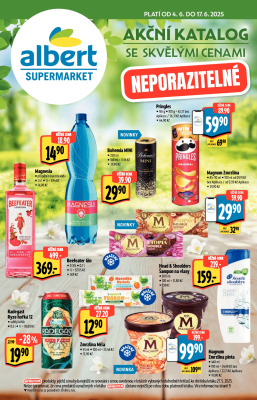 akční leták Albert 4.6.2025-17.6.2025