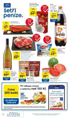 akční leták Tesco 4.6.2025-10.6.2025