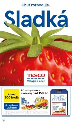 akční leták Tesco 4.6.2025-10.6.2025