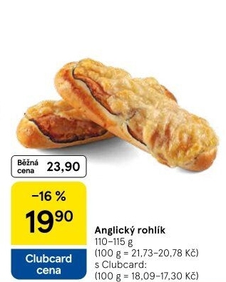 Anglický rohlík