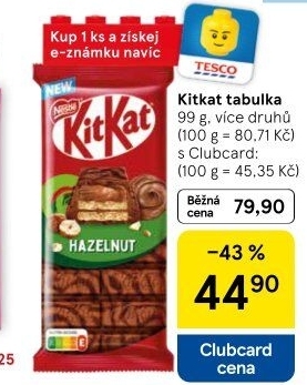 Čokoláda Kit Kat