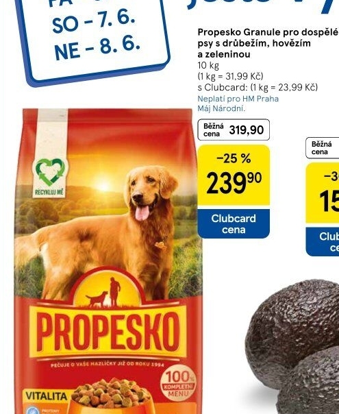 Granule pro psy Propesko