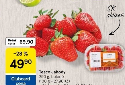 Jahody Tesco