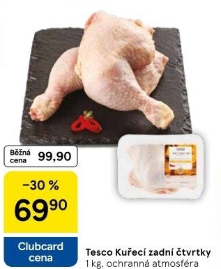 Kuřecí čtvrtky Tesco