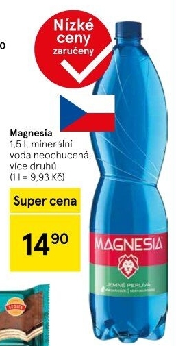 Přírodní voda Magnesia