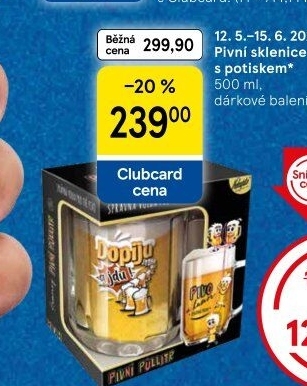 Sklenice na pivo Nekupto