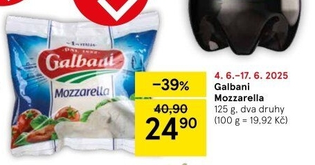 Sýr Mozzarella Galbani