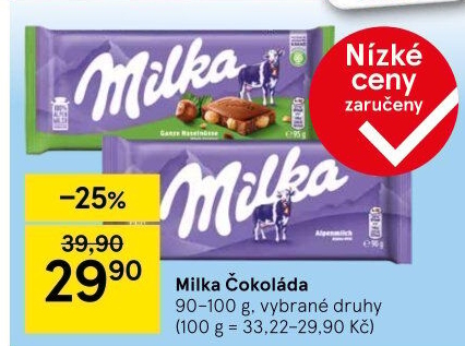 Čokoláda Milka