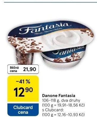 Jogurt Fantasia Danone