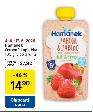 Kapsička ovocná Hamánek