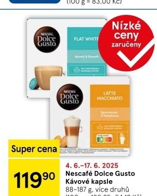 Kapsle Dolce Gusto Nescafé