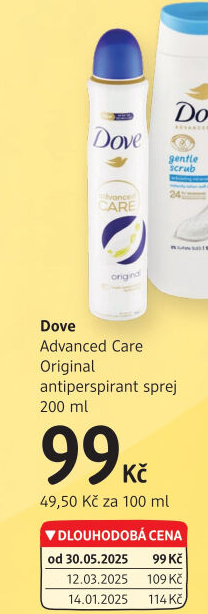 Deodorant sprej Dove