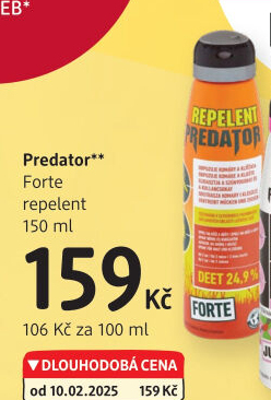 Repelent ve spreji Forte Predator Leroy