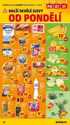akční leták Penny Market 5.6.2025-11.6.2025