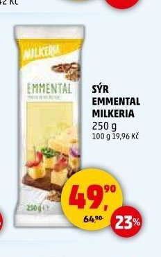 SÝR EMMENTAL MILKERIA 250 g