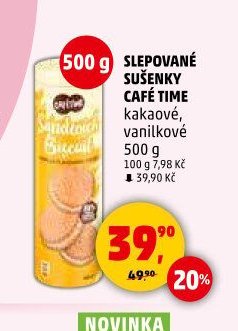Slelované sušenky Café Time