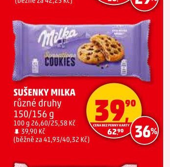 Sušenky Milka