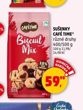 Sušenky Café Time Biscuit Mix