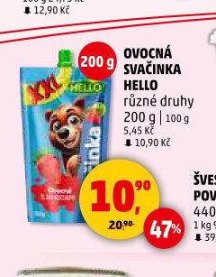 OVOCNÁ SVAČINKA HELLO