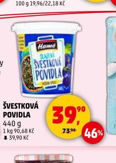 ŠVESTKOVÁ POVIDLA